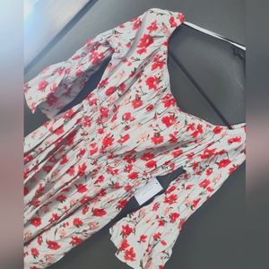Alexia Admor Mint Floral Dress Size 10 NWT